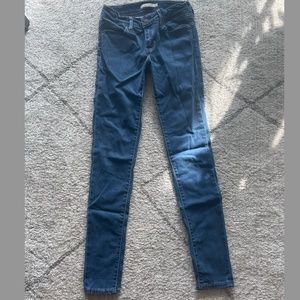 Levi's Skinny Blue Jeans